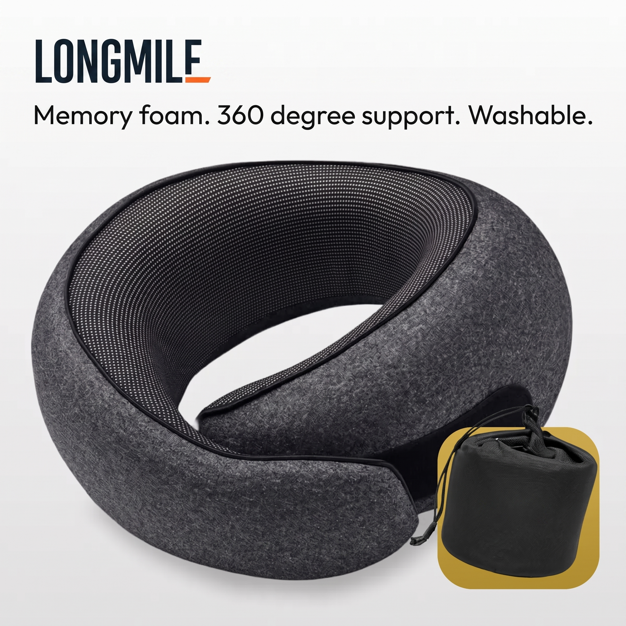 THE LONGMILE NECK PILLOW